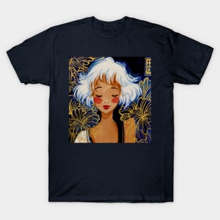 Golden Chrysanthemums T-Shirt